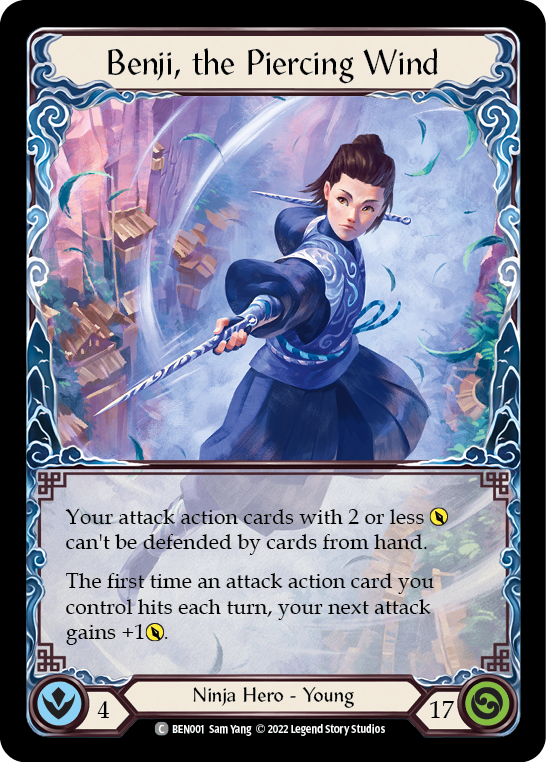Benji, the Piercing Wind - Flesh and Blood TCG - MoxLand