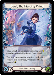 Benji, the Piercing Wind - Flesh and Blood TCG - MoxLand