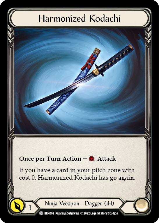 Harmonized Kodachi - Flesh and Blood TCG - MoxLand