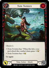 Twin Twisters (Yellow) - Flesh and Blood TCG - MoxLand