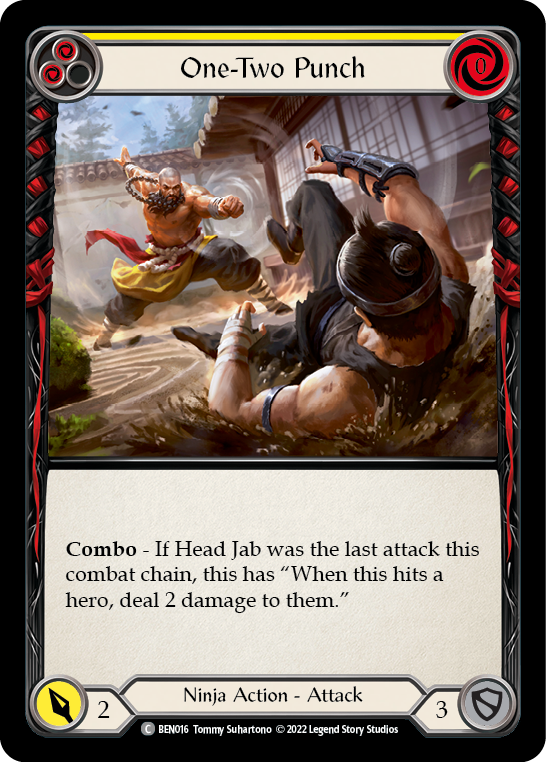 One-Two Punch (Yellow) - Flesh and Blood TCG - MoxLand