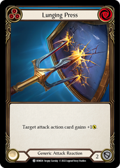 Lunging Press (Blue) - Flesh and Blood TCG - MoxLand