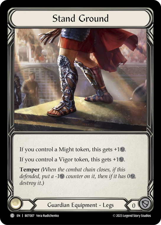 Stand Ground - Flesh and Blood TCG - MoxLand