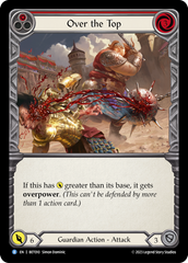 Over the Top (Red) - Flesh and Blood TCG - MoxLand