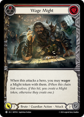 Wage Might (Red) - Flesh and Blood TCG - MoxLand