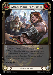 Money Where Ya Mouth Is (Blue) - Flesh and Blood TCG - MoxLand