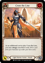 Cross the Line (Red) - Flesh and Blood TCG - MoxLand
