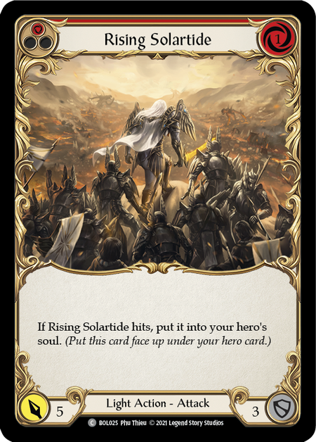 Rising Solartide (Red) - Flesh and Blood TCG - MoxLand