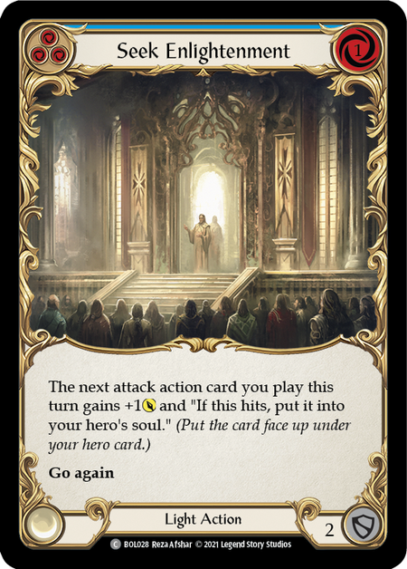 Seek Enlightenment (Blue) - Flesh and Blood TCG - MoxLand