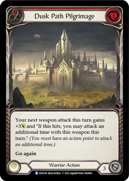 Dusk Path Pilgrimage (Red) - Flesh and Blood TCG - MoxLand