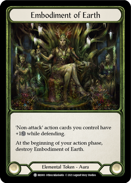 Embodiment of Earth - Flesh and Blood TCG - MoxLand