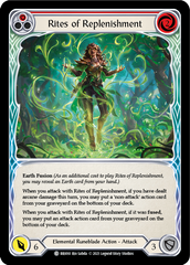 Rites of Replenishment (Red) - Flesh and Blood TCG - MoxLand