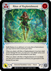 Rites of Replenishment (Blue) - Flesh and Blood TCG - MoxLand