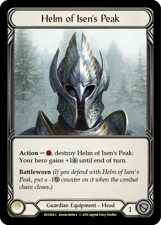 Helm of Isen's Peak - Flesh and Blood TCG - MoxLand