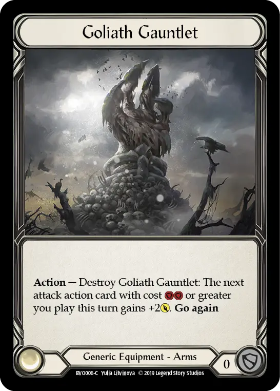 Goliath Gauntlet - Flesh and Blood TCG - MoxLand