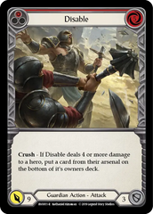 Disable (Red) - Flesh and Blood TCG - MoxLand