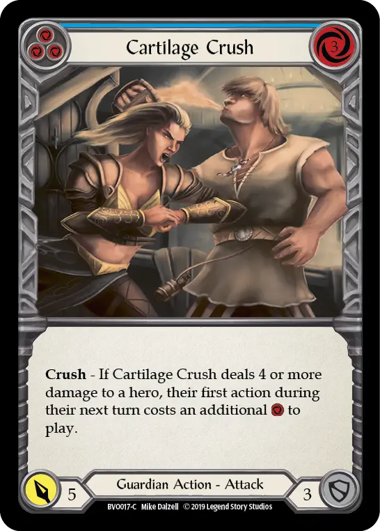 Cartilage Crush (Blue) - Flesh and Blood TCG - MoxLand