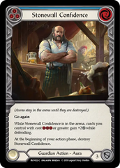 Stonewall Confidence (Blue) - Flesh and Blood TCG - MoxLand