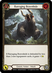 Barraging Brawnhide (Blue) - Flesh and Blood TCG - MoxLand