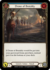 Drone of Brutality (Blue) - Flesh and Blood TCG - MoxLand