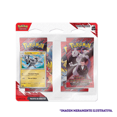 Blister Quádruplo - Escarlate e Violeta 10 Rivais Predestinados Zebstrika - Pokémon TCG - MoxLand