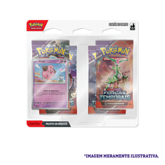 Blister Quádruplo - Escarlate e Violeta 5 Forças Temporais Cleffa - Pokémon TCG - MoxLand