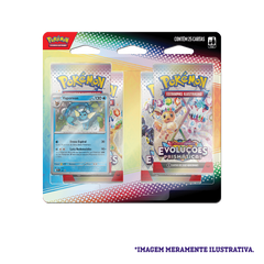 Blister Quádruplo - Escarlate e Violeta 8.5 Evoluções Prismáticas Vaporeon - Pokémon TCG - MoxLand