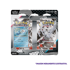 Blister Quádruplo - Escarlate e Violeta Fogo Branco e Raio Preto 10.5 Oshawott - Pokémon TCG - MoxLand