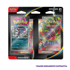 Blister Quádruplo - Megaevolução 2 Fogo Fantasmagórico Weavile - Pokémon TCG - MoxLand