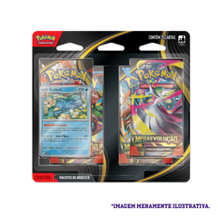 Blister Quádruplo - Mega Evolução Golduck - Pokémon TCG - MoxLand