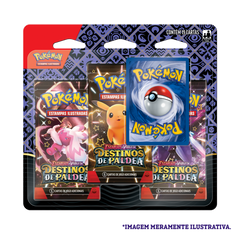 Blister Triplo - Escarlate e Violeta - Destinos de Paldea Maschiff Brilhante - Pokémon TCG - MoxLand