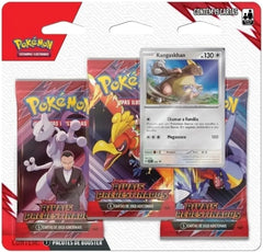 Blister Triplo - Escarlate e Violeta 10 Rivais Predestinados Kangaskhan - Pokémon TCG - MoxLand