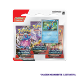 Blister Triplo - Escarlate e Violeta 5 Forças Temporais Carvanha - Pokémon TCG - MoxLand