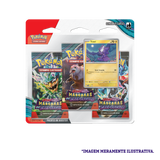 Blister Triplo - Escarlate e Violeta 6 Máscaras do Crepúsculo Toxel - Pokémon TCG - MoxLand