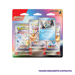 Blister Triplo - Escarlate e Violeta 8.5 Evoluções Prismáticas Glaceon - Pokémon TCG - MoxLand