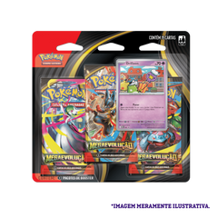 Blister Triplo - Mega Evolução Drifloon - Pokémon TCG - MoxLand