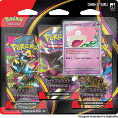 Blister Triplo - Megaevolução 5 Escuridão Absoluta Slowpoke