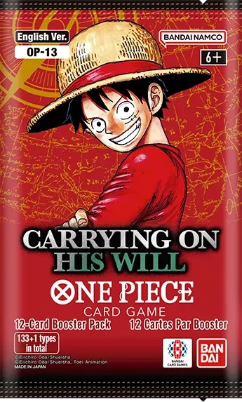 Booster - Carrying on His Will - ONE PIECE CARD GAME - MoxLand