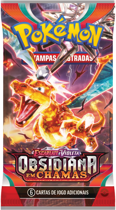 Booster - Escarlate e Violeta - Obsidiana em Chamas - Pokémon TCG - MoxLand