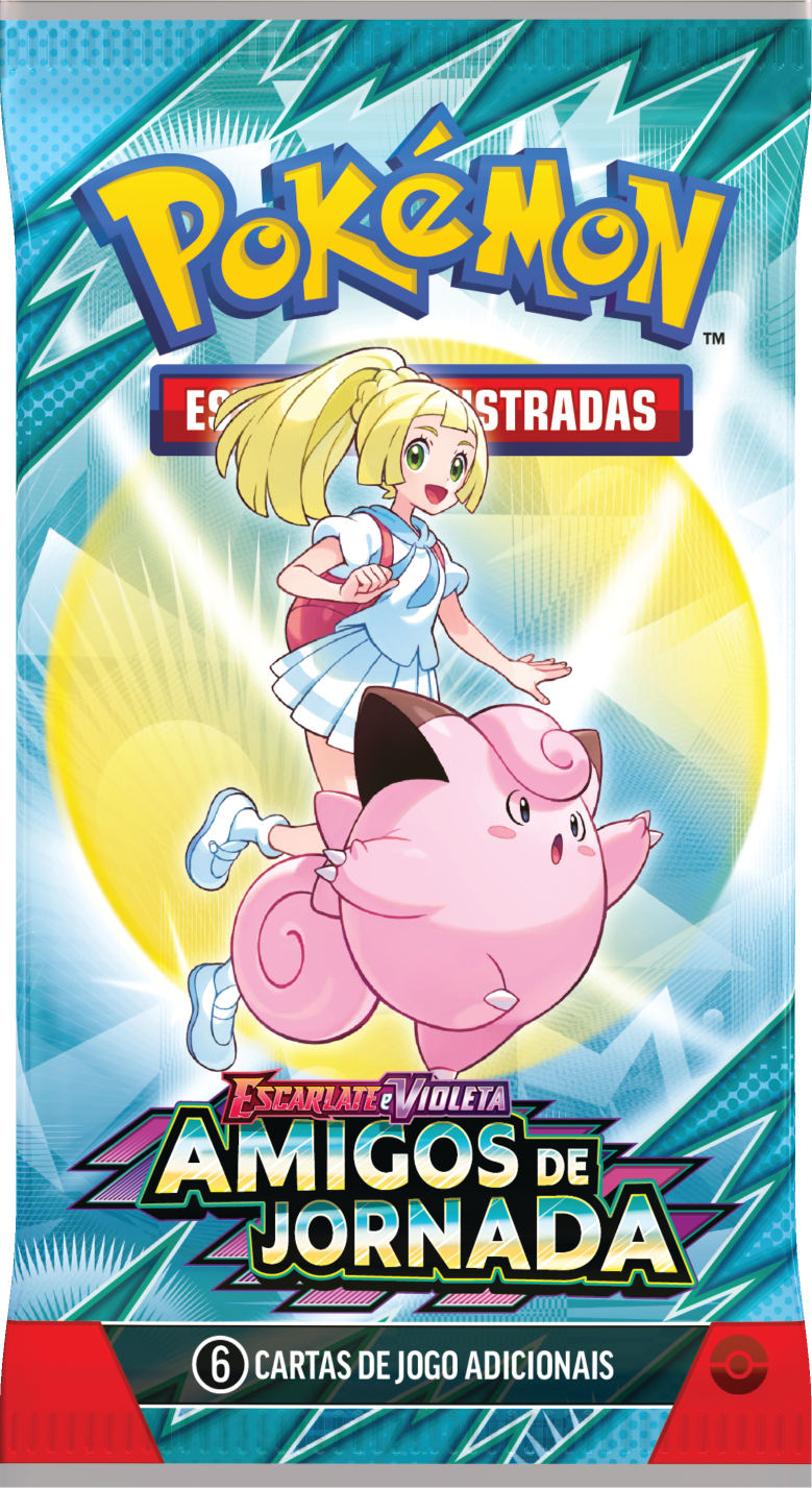 Booster - Escarlate e Violeta 9 Amigos de Jornada - Pokémon TCG - MoxLand