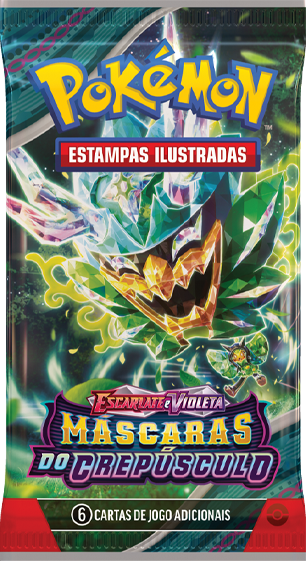 Booster - Escarlate e Violeta - Máscaras do Crepúsculo - Pokémon TCG - MoxLand