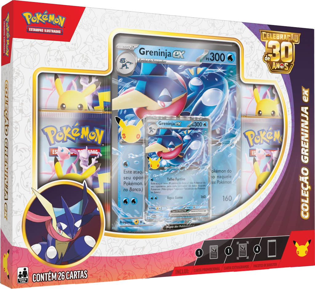 Box - Celebração de 30 Anos Greninja ex