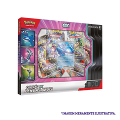 Box - Coleção ex Lendas Azuis Kyogre ex - Pokémon TCG - MoxLand
