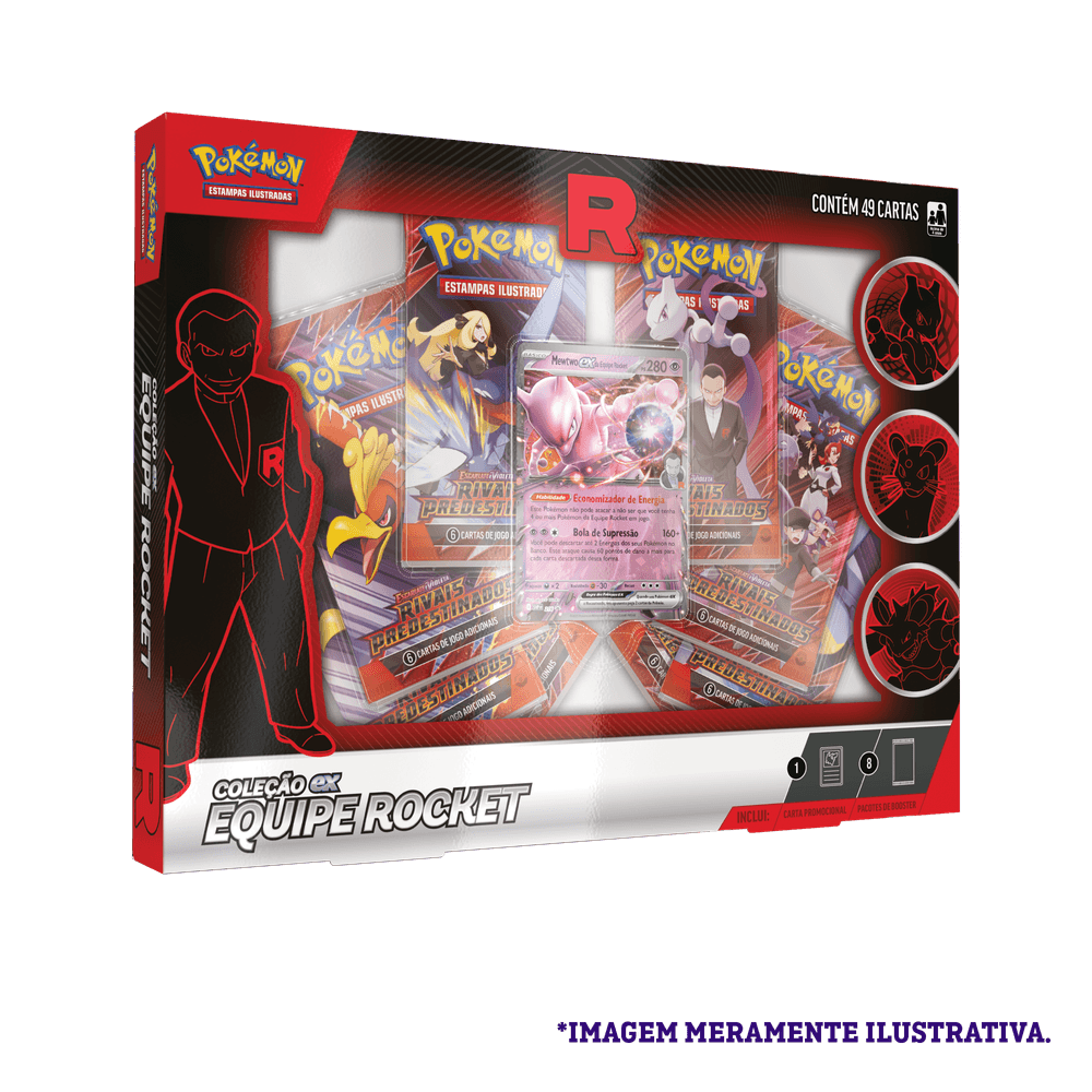 Box - Equipe Rocket Mewtwo ex - Pokémon TCG - MoxLand