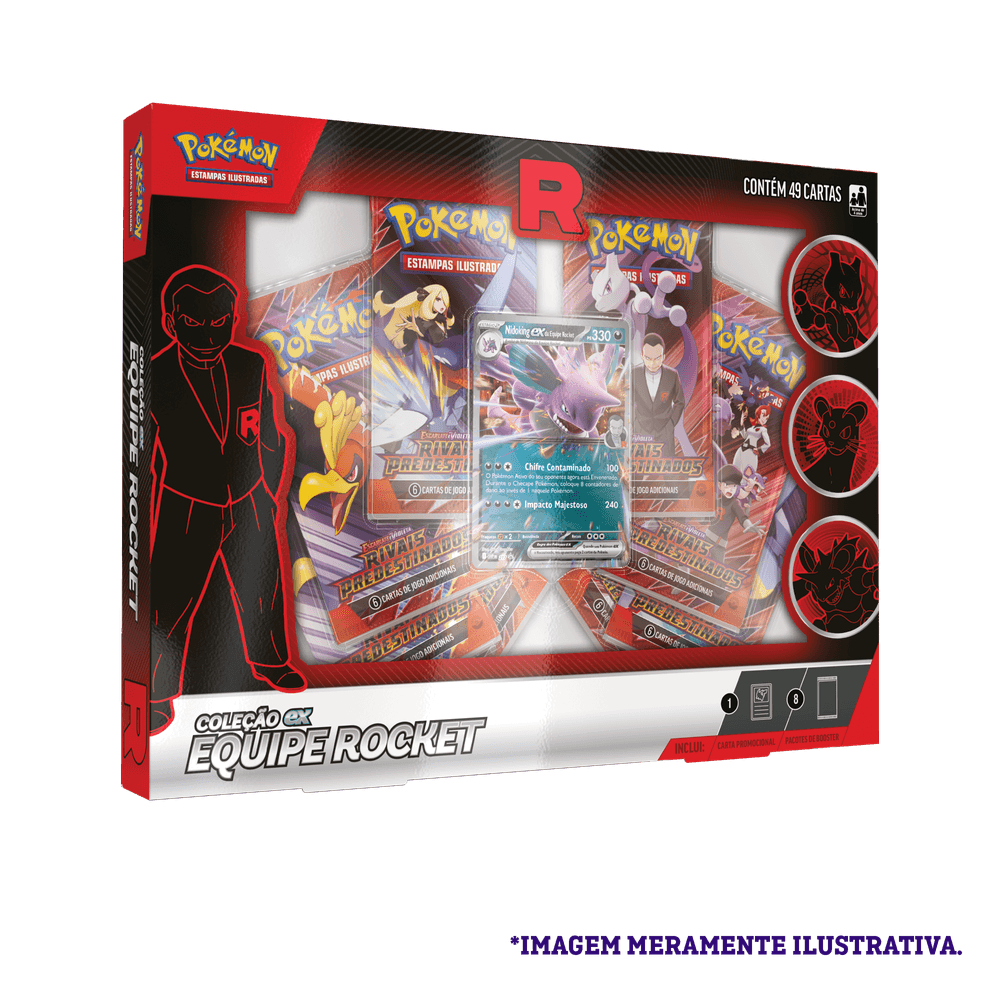 Box - Equipe Rocket Nidoking ex - Pokémon TCG - MoxLand