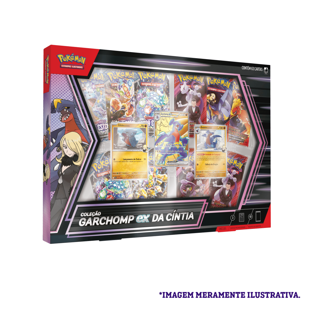 Box - Garchomp ex da Cíntia - Pokémon TCG - MoxLand