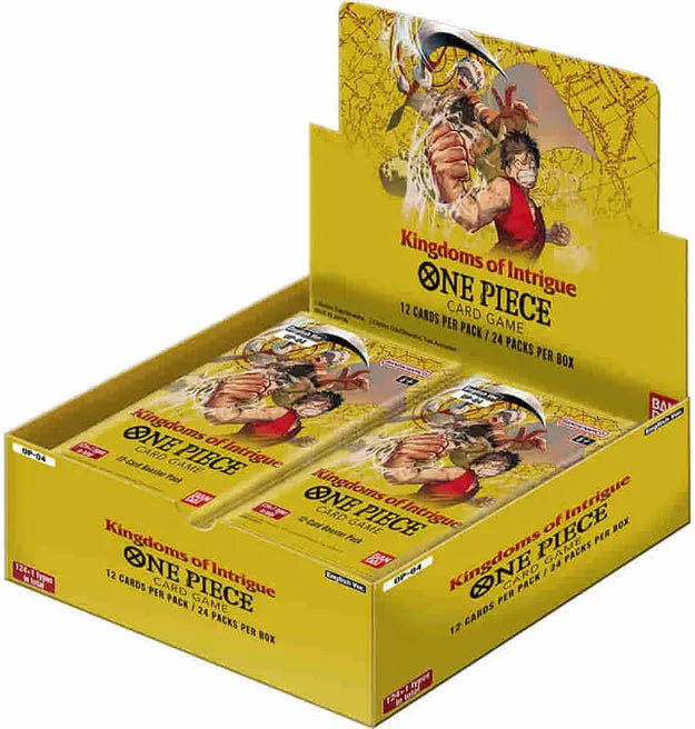 Box - Kingdoms of Intrigue - ONE PIECE CARD GAME - MoxLand