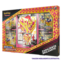 Box - Realeza Absoluta Zamazenta Brilhante - Pokémon TCG - MoxLand