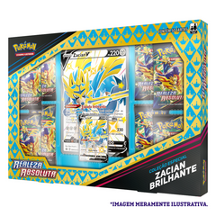 Box - Realeza Absoluta Zacian Brilhante - Pokémon TCG - MoxLand