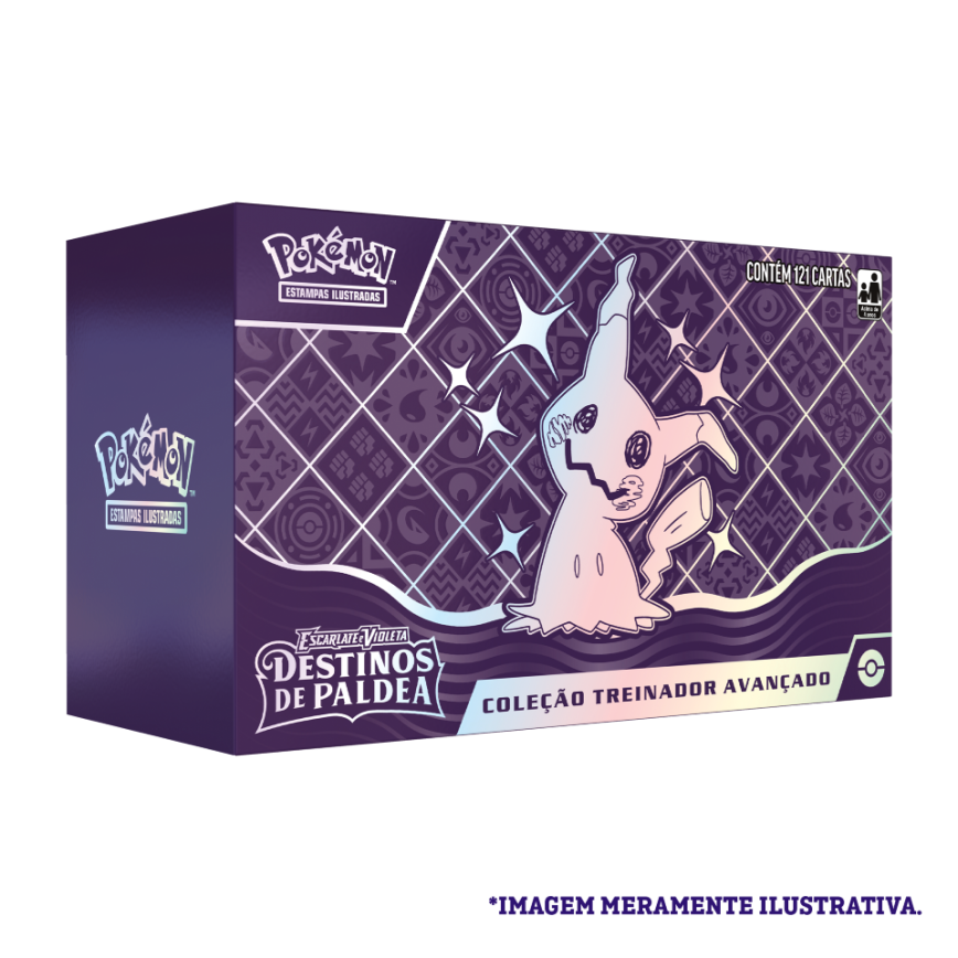 Box - Treinador Avançado Escarlate e Violeta - Destinos de Paldea - Pokémon TCG - MoxLand